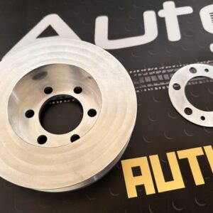 Performance supercharger crankshaft lower pulley for all Jaguar Land rover 5.0 and 3.0 supercharged
